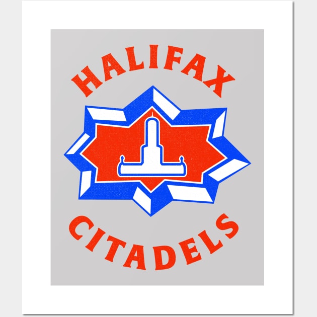 Defunct Halifax Citadels AHL Hockey 1988 Wall Art by LocalZonly